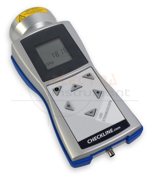 UV LED Stroboscope with external trigger input/output | Checkline DS ...